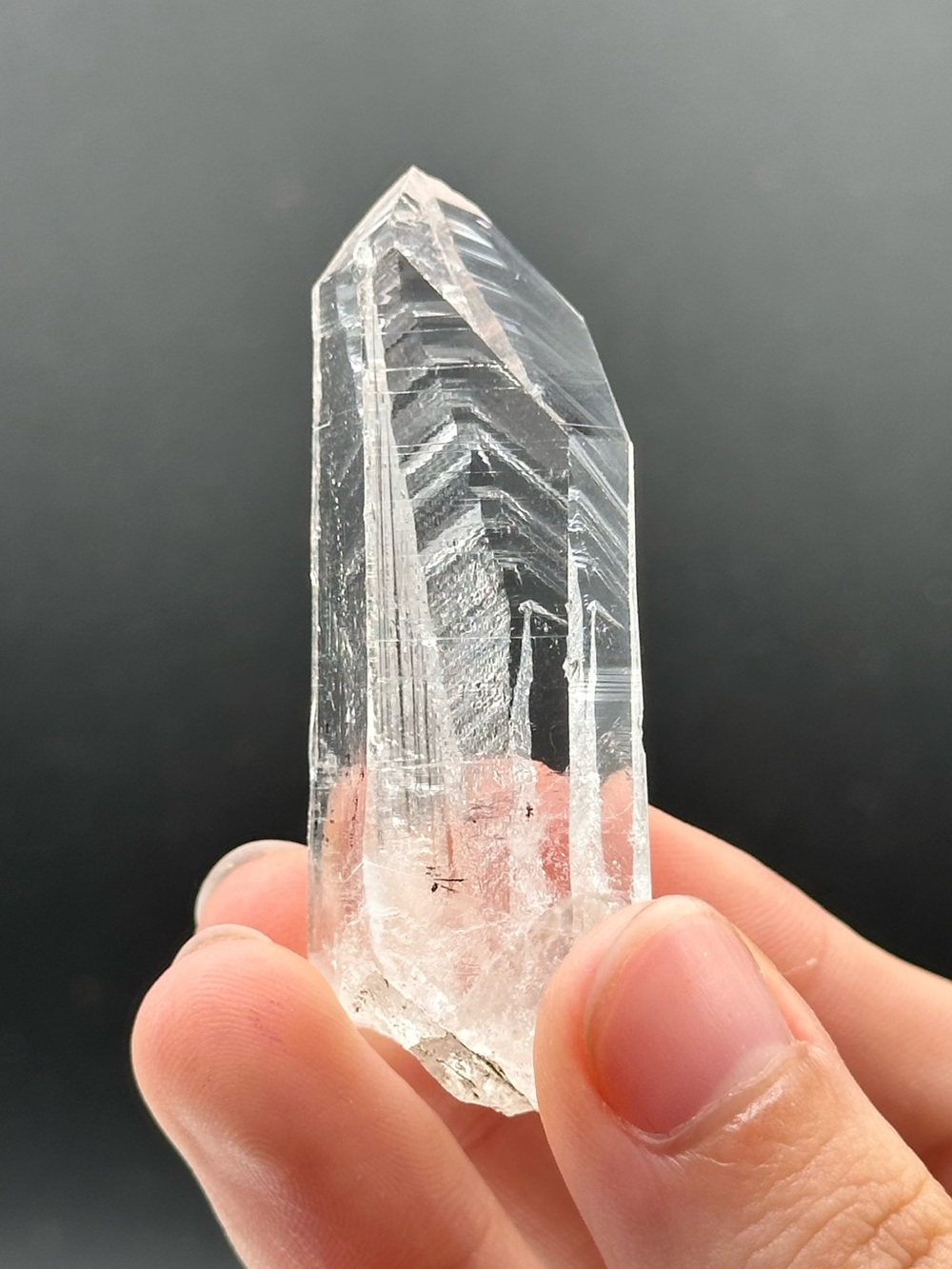 Arkansas Clear Quartz Point with Key 🫧🤍🫧 ACQ25